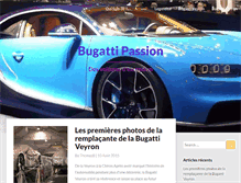 Tablet Screenshot of bugattipassion.fr